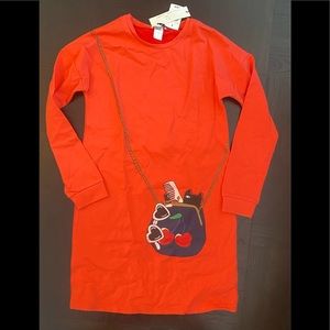 NWT LITTLE MARC JACOBS Red Girls Dress - Size 12